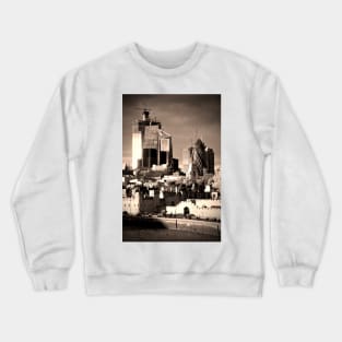 City of London Cityscape Skyline England UK Crewneck Sweatshirt